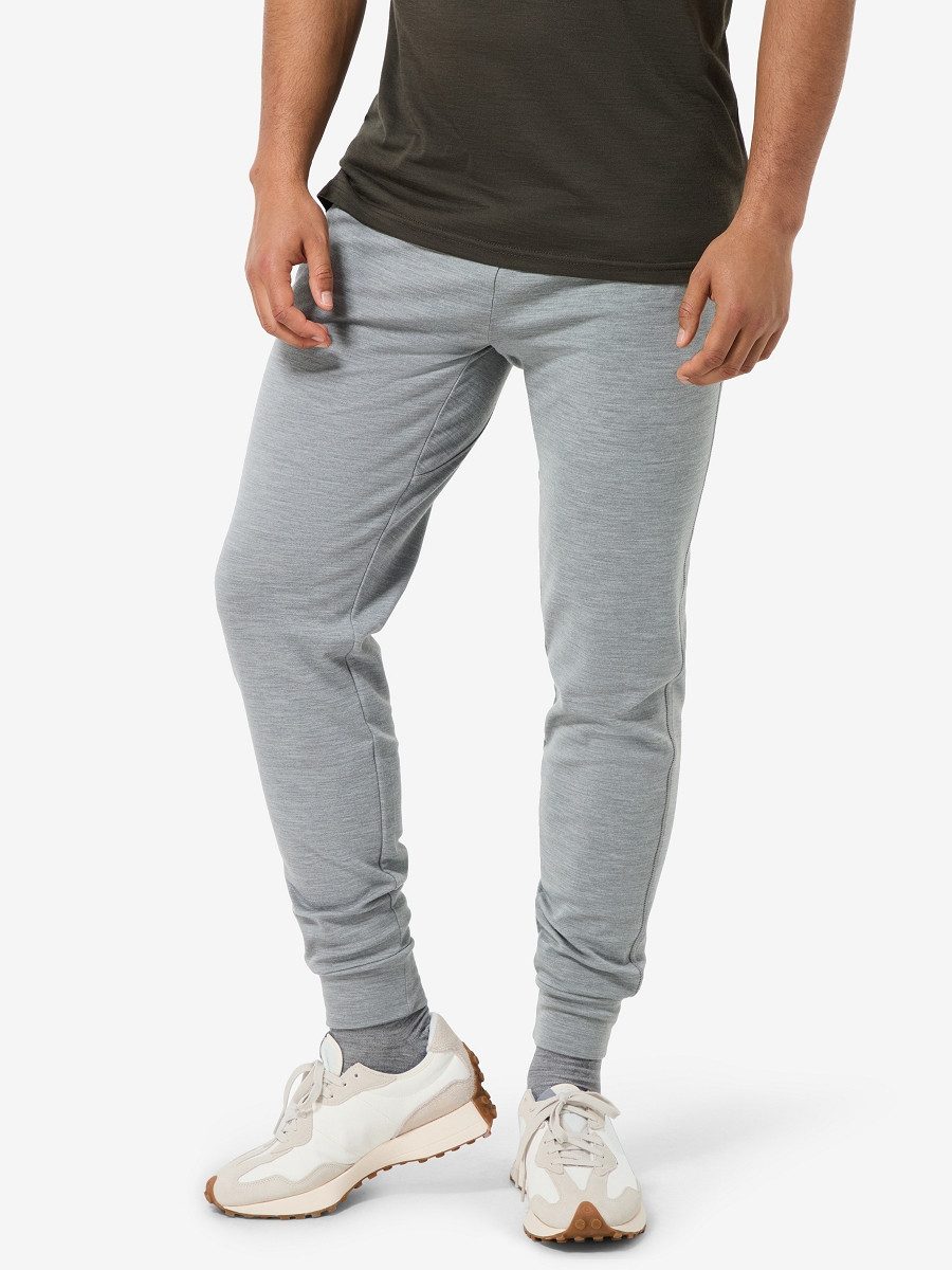 SUPER.NATURAL Jogginghose Merino Hose M EVERYDAY SWEATPANTS bequemer Merino-Materialmix