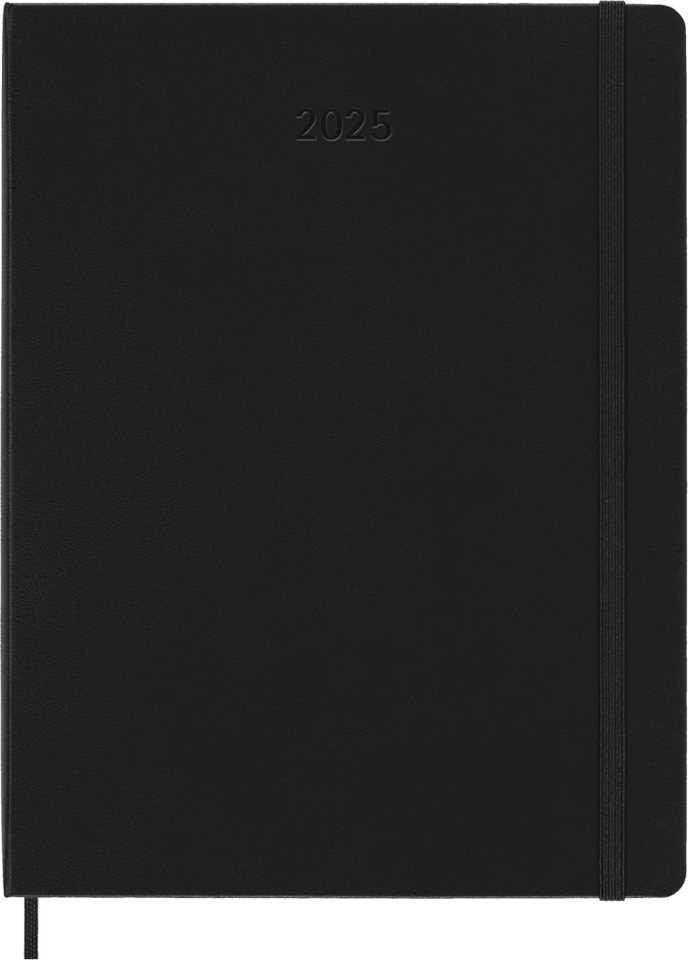Thumbnail - MOLESKINE Buchkalender, 12Monate Wochen-Notizkalender 2025 PRO Fester Einband Schwarz XL/A4