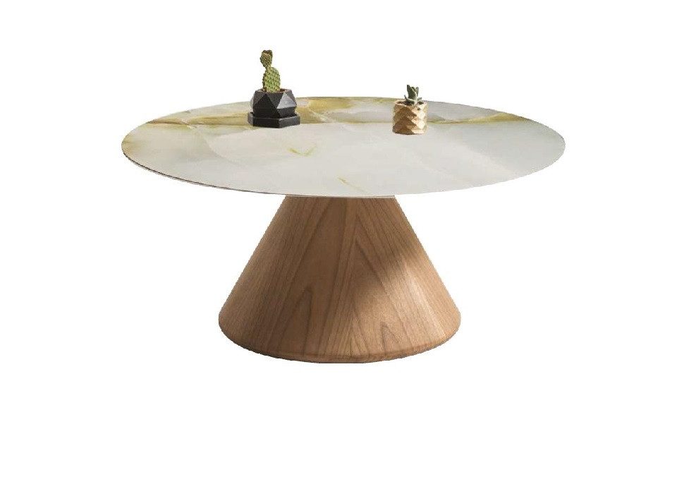 Couchtisch Runder Möbel-Tisch für das Wohnzimmer - Designer Beistelltisch