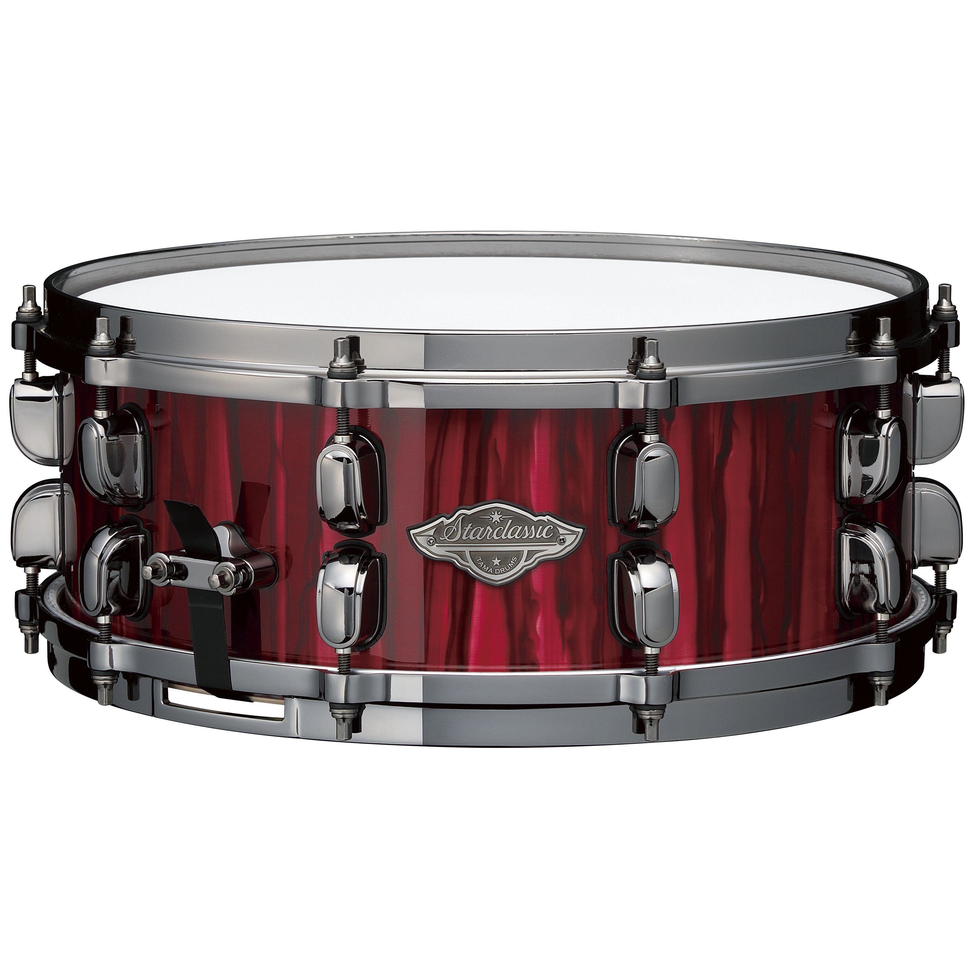 Tama Snare Drum, MBSS55BN-CRW Starclassic Performer Snare 14"x5,5" Crimson Red Waterf