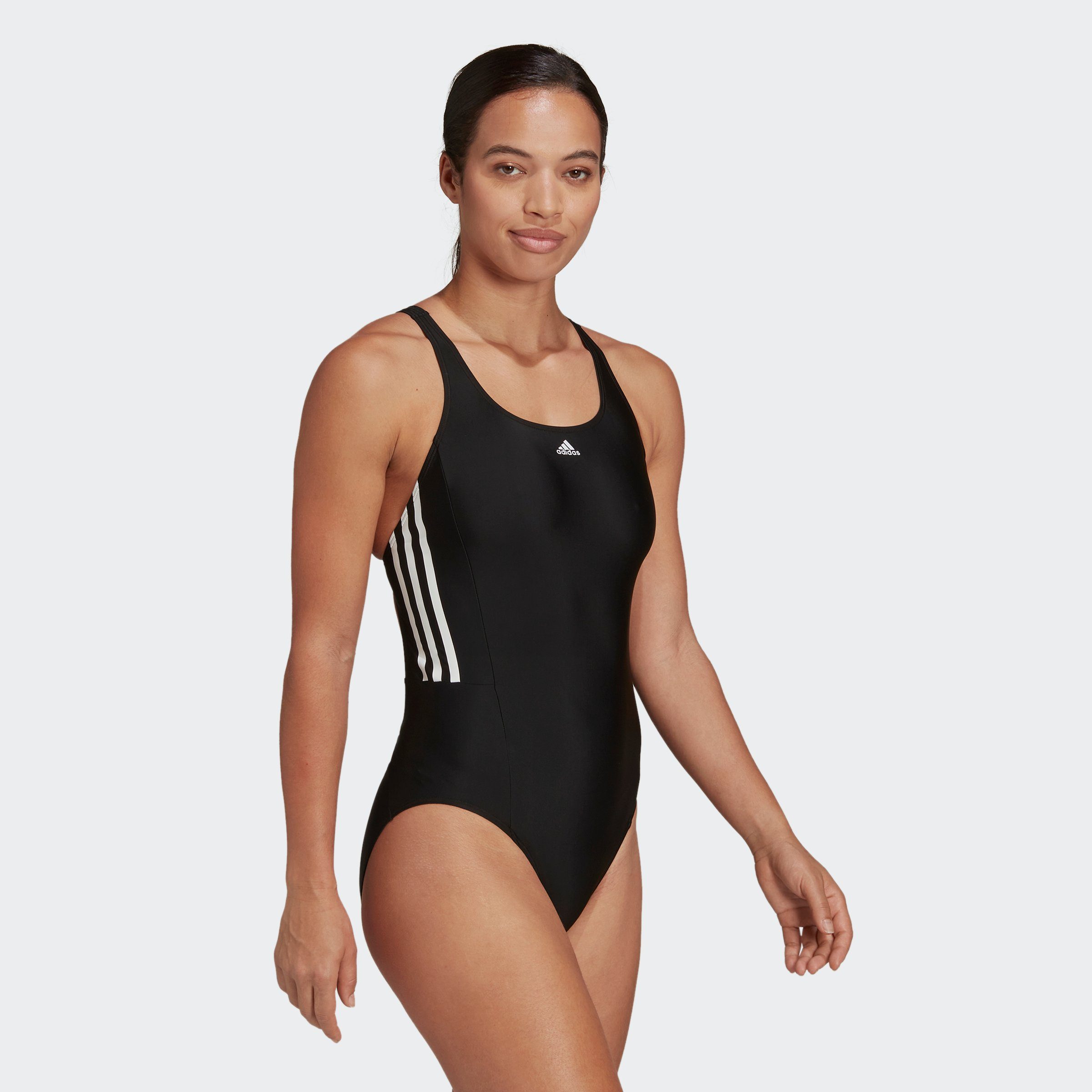 adidas Performance Badeanzug MID 3-STREIFEN (1-St) günstig online kaufen