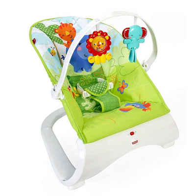 Mattel® Babywippe »Mattel CJJ79 - Fisher-Price - Baby Schaukel, Wippe und Sitz mit Spielbügel«