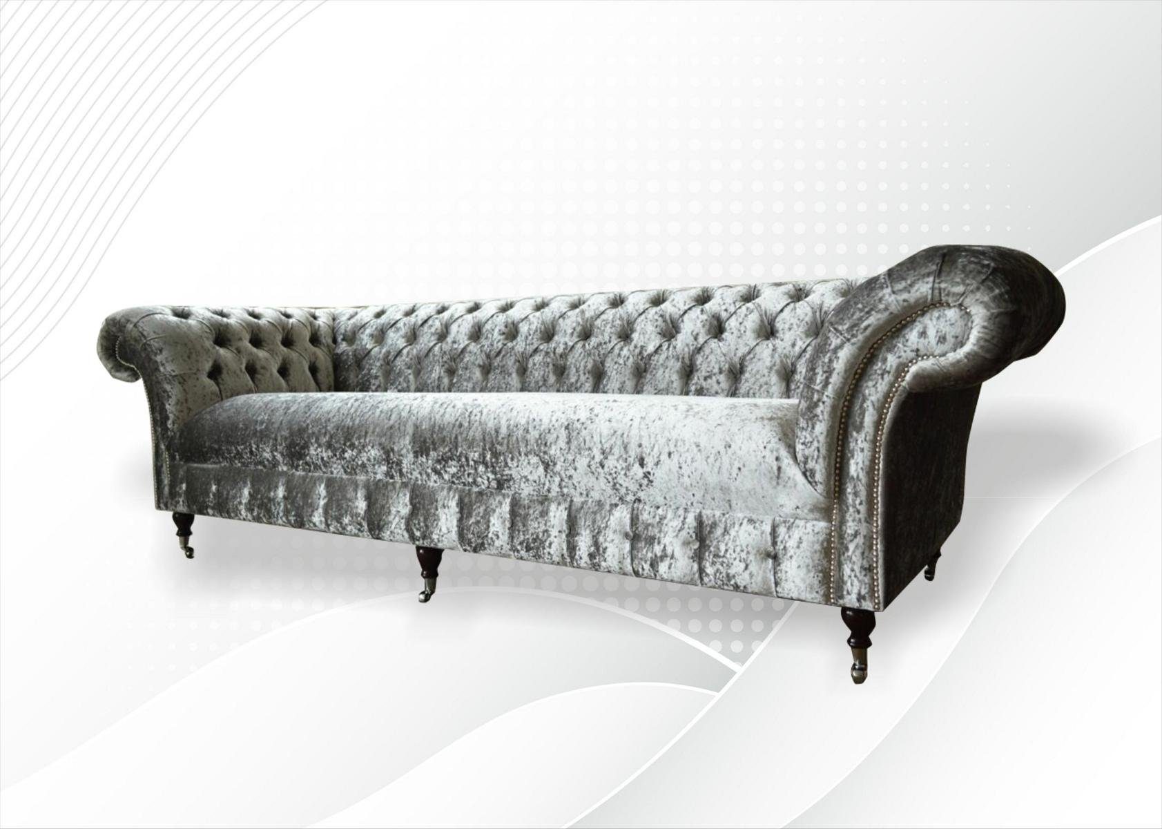 JVmoebel Chesterfield-Sofa, Chesterfield Sofa Design 4 Couch cm Sitzer Sofa 265