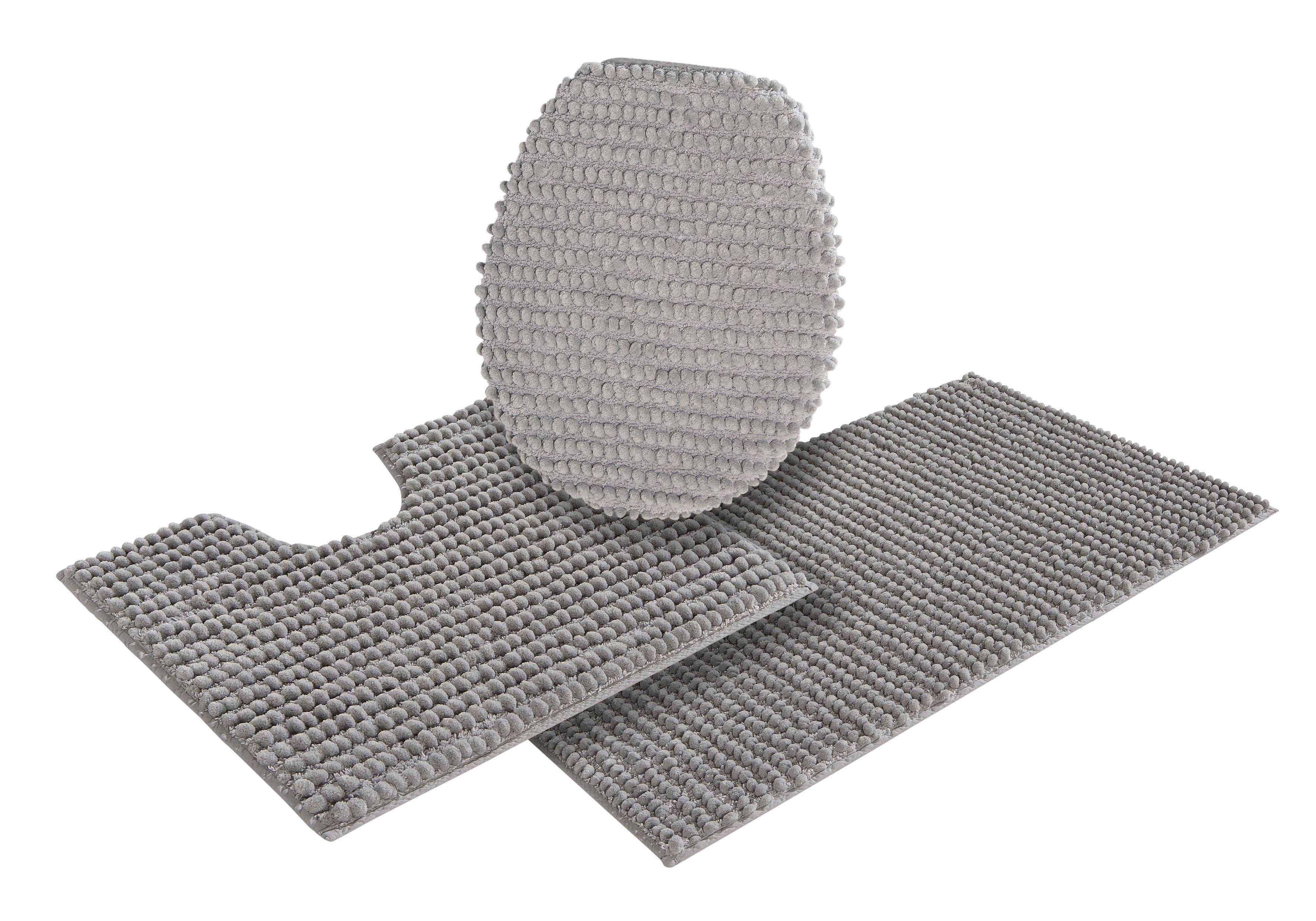 my home Badematte Renat, Badvorleger, Badezimmer Teppich, Scandi, Höhe 15 m günstig online kaufen