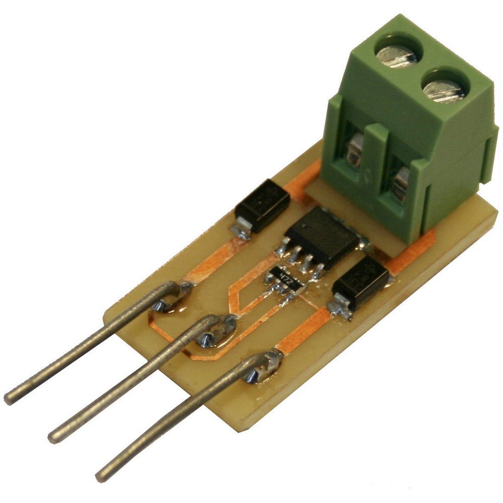 Modellbausatz TAMS Elektronik AMW plus 72-00176-01-C Weichenadapter Fertigbaustein