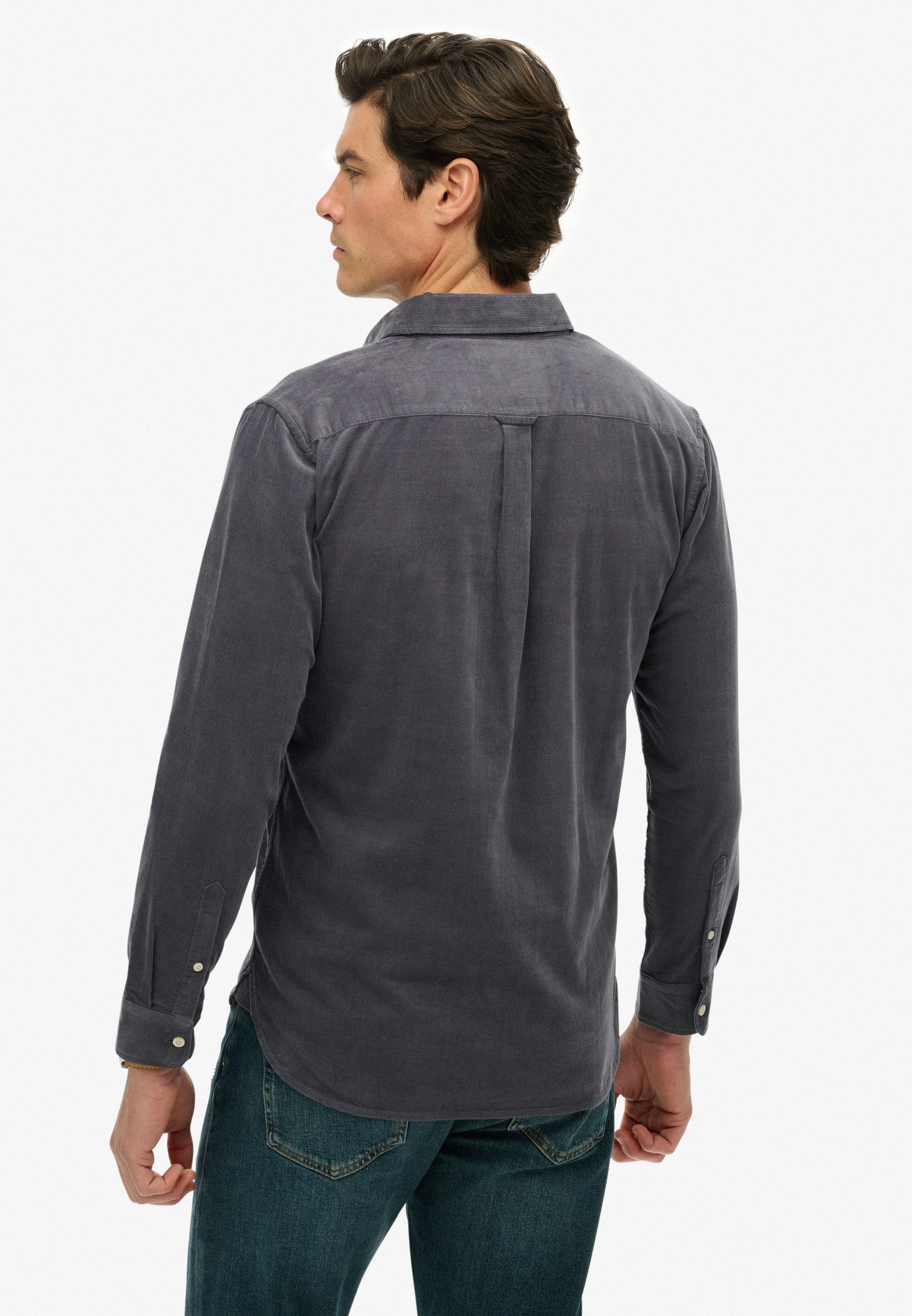 Superdry Langarmhemd CLASSIC NEEDLE CORD SHIRT günstig online kaufen