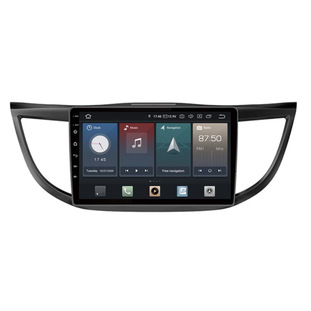 TAFFIO Für Honda CR-V 2012-2017 10.2" Touchscreen Android Autoradio CarPlay Einbau-Navigationsgerät