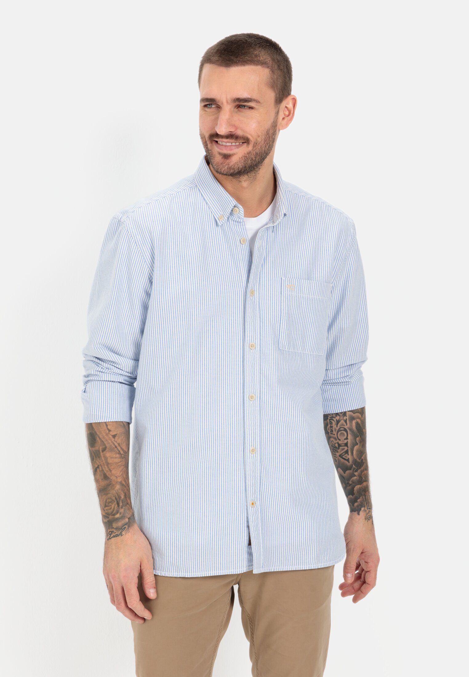 Langarmhemd aus nachhaltigem Organic Cotton