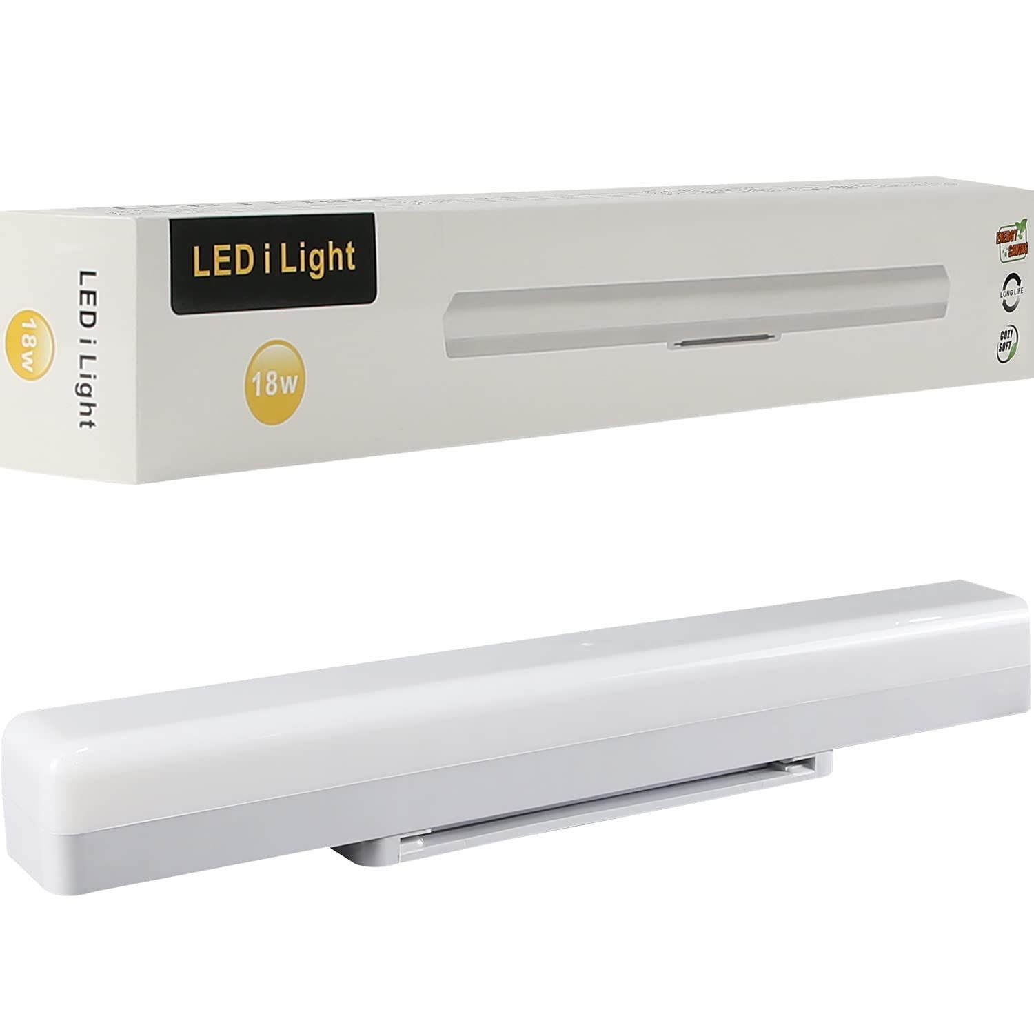 LED Deckenleuchte Deckenleuchte LED LED Tageslicht fest ZMH Tageslichtweiß weiß, integriert, B Deckenlampe