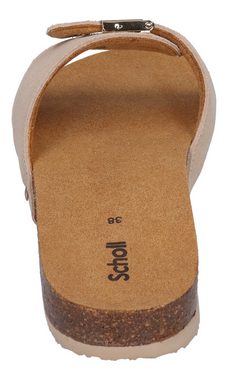 Scholl PESCURA FLAT CORK Keilpantolette Off-White