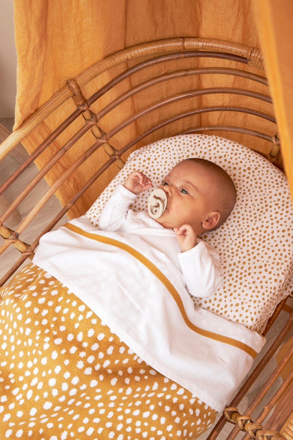 Babydecke Cheetah velvet Honey Gold, Meyco 75x100cm Baby