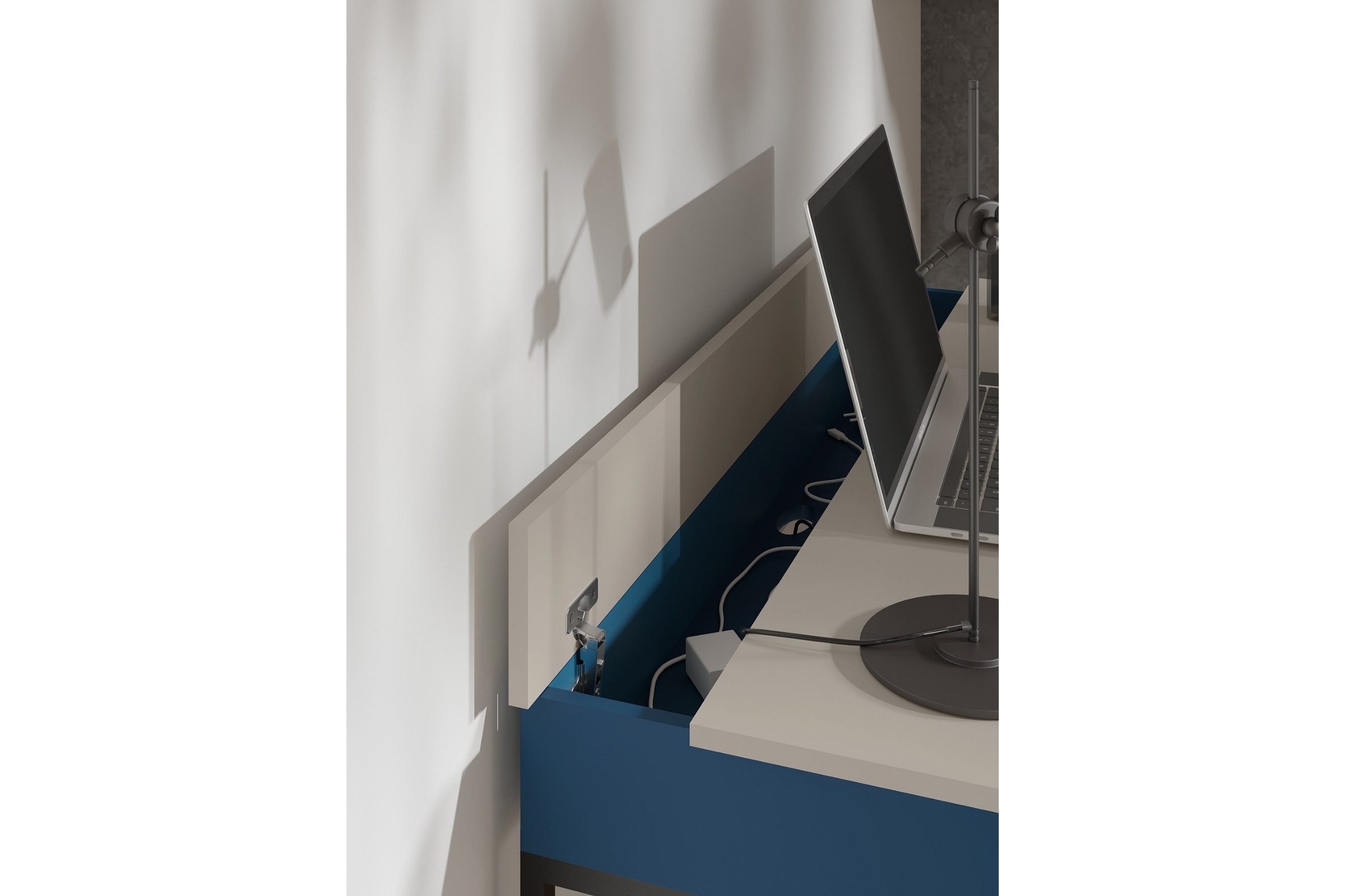 Deine Möbel 24 TV-Schrank TV-Lowboard LIMA 09, 135 cm breit, mit 2 Türen, 1 Schublade und Fächer (LIMA - Kollektion, 1-St., ideal für Wohnzimmer, Kinderzimmer & Jugendzimmer) Soft-Close, Push-to-Open, Jugendzimmer-TV-Schrank