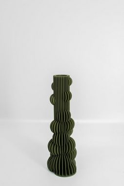 Shapes - Decorations Dekovase Bubble Two - Exclusive by Martin Žampach, Vase, 10 Farben, 3D-Druck (Einzelmodell, Vase mit Borosilikatglas zur Nutzung mit Wasser), Wasserdicht; Leichte Struktur innerhalb des Materials (Rillung)