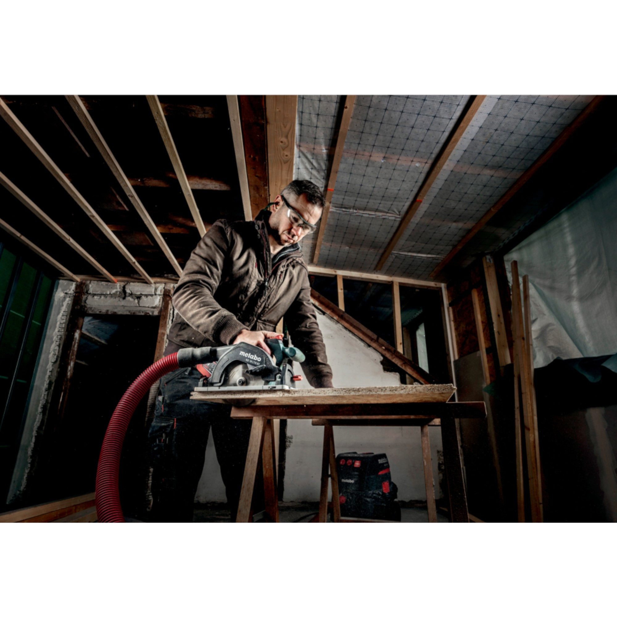 metabo Akku-Handkreissäge KS 18 LTX 57 Akku Handkreissäge 18 V 165 mm Solo (601857890)