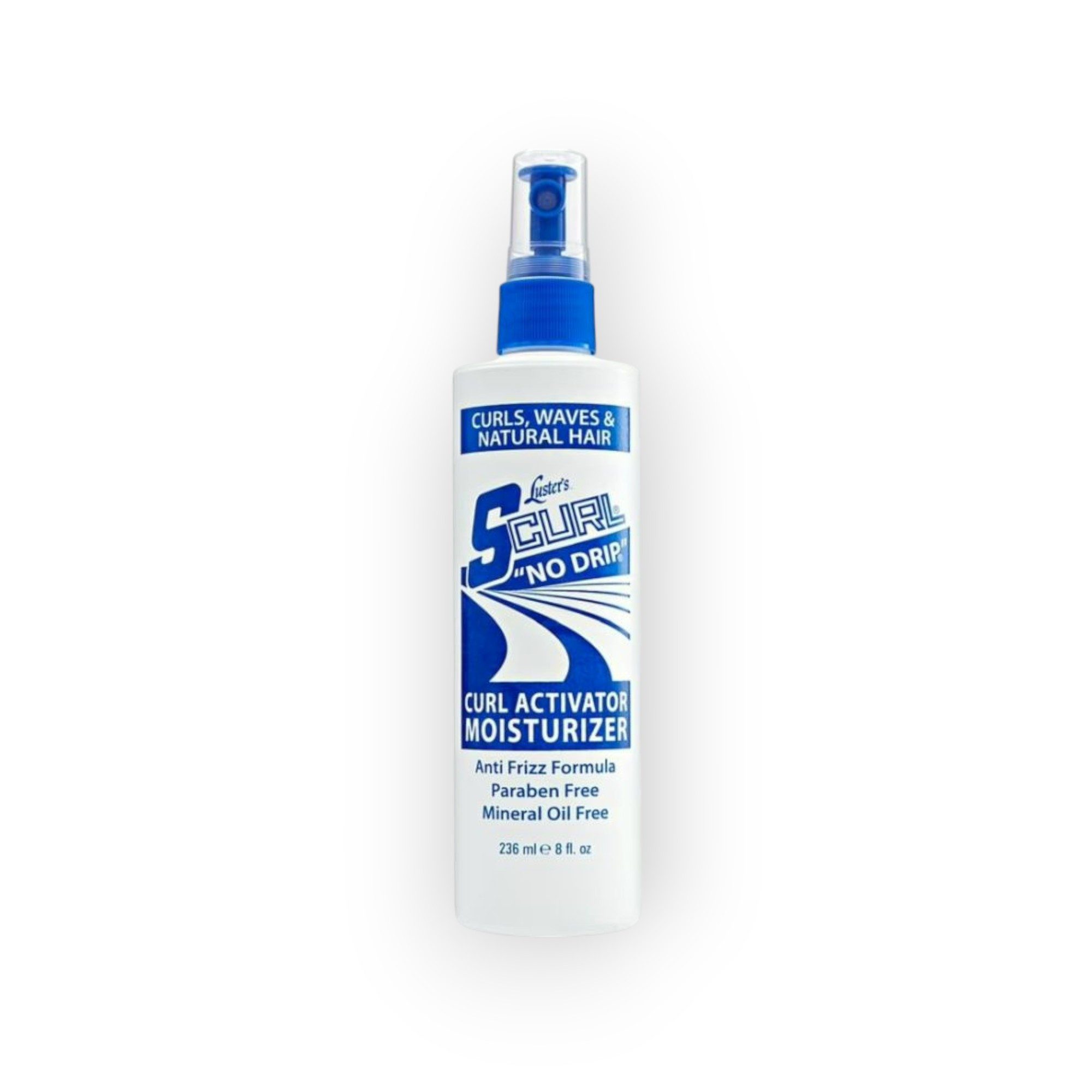 Luster´s Lockenspray S-Curl No Drip Activator Feuchtigkeitsspendende Lockenlotion, Packung, Sprühflasche, Lockenaktivierung und Definition