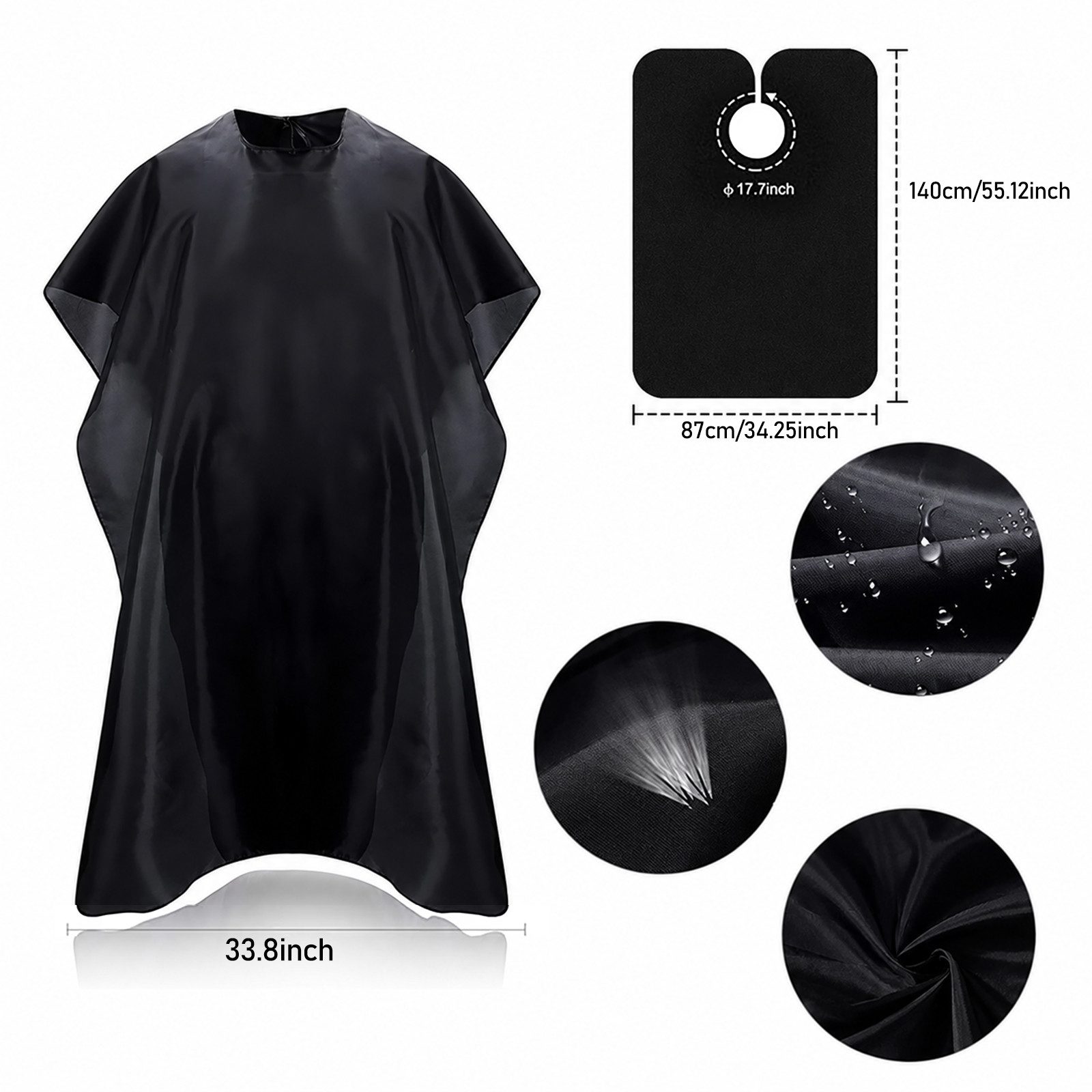 HUGERSTONE Haarschere Friseurschere Set mit Effilierschere und Kamm, Profi Schere für Haare, (Set, 10-tlg., Ergonomisches Haarschneideschere Set), Haarschere für Damen, Herren, Kinder, Familie und Friseursalon