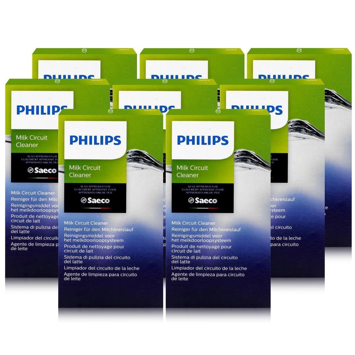 Philips Saeco Reiniger für Milchkreislauf 6x2g - CA6705/10 (8er Pack) Milchsystem-Reiniger