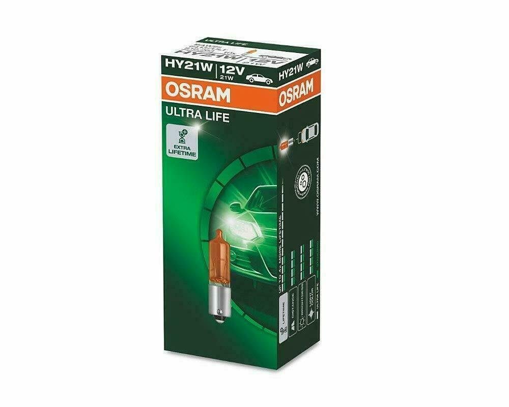 Osram KFZ-Ersatzleuchte HY21W 12V 21W BAW9s 64137ULT Ultra Life Blinkerlampe