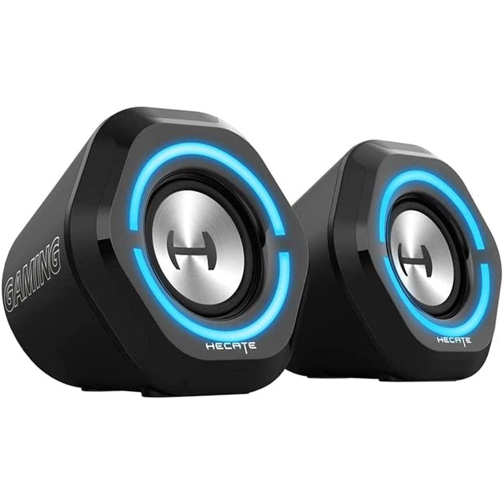 Edifier® G1000 Gaming-Lautsprecher Stereo (Bluetooth, 5 W, RGB Lighting, Inline Remote)