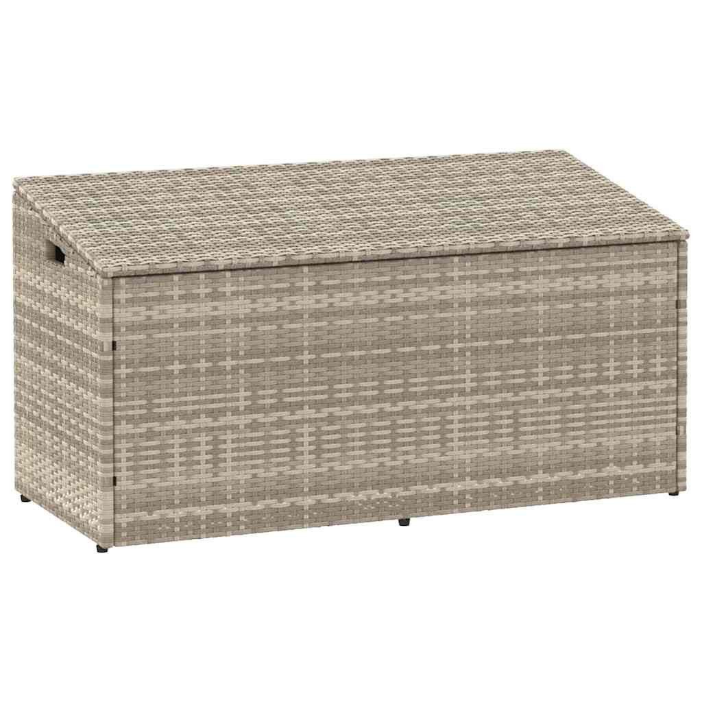 vidaXL Gartenbox Garten-Auflagenbox Hellgrau 110x50x58 cm günstig online kaufen