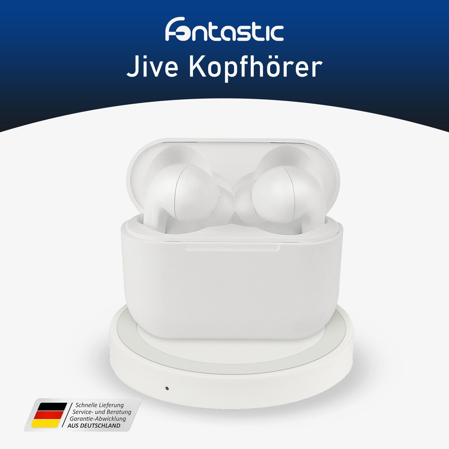 fontastic Jive In Ear Bluetooth Kopfhörer Kabellos Wireless Headset In-Ear-Kopfhörer