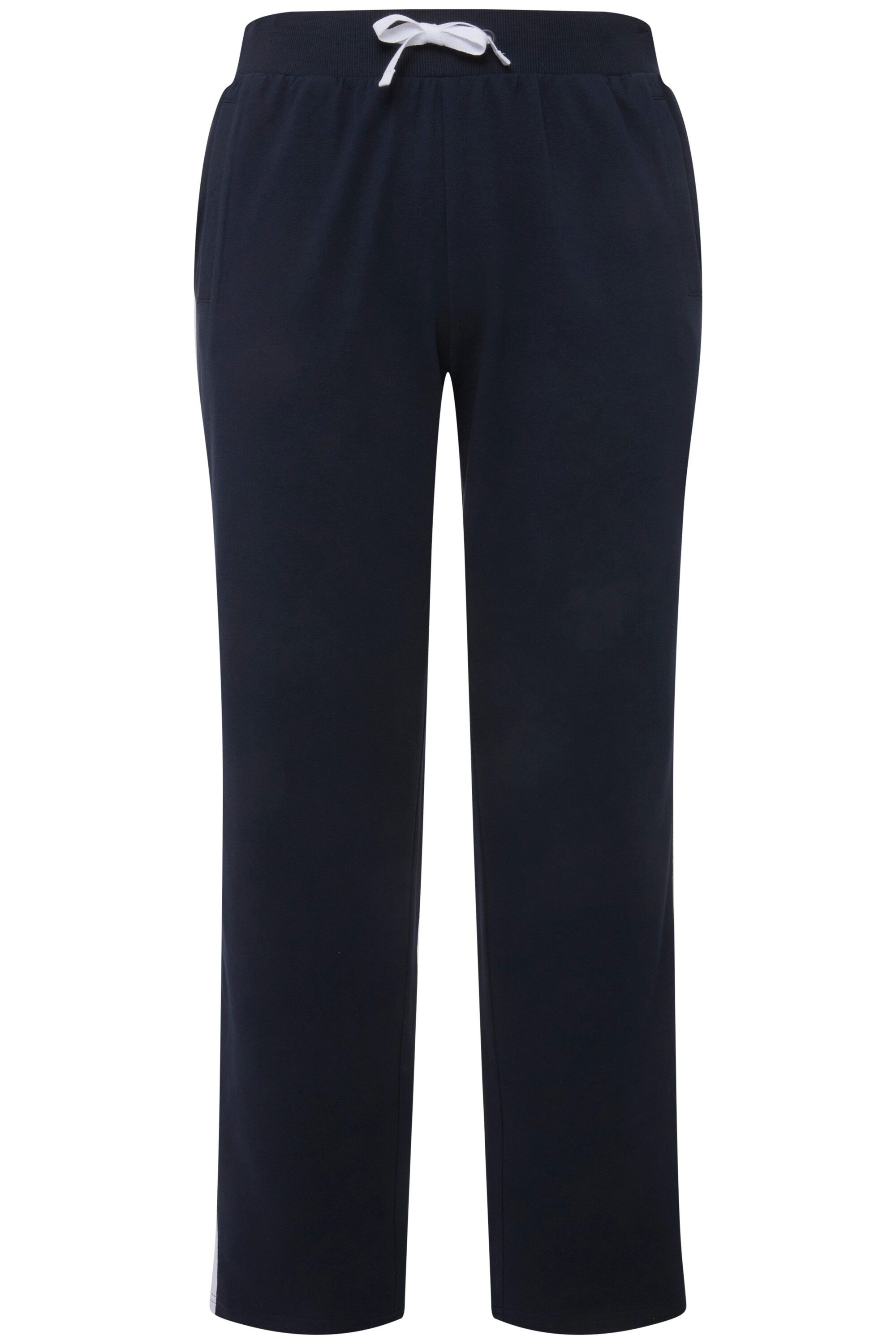Ulla Popken Funktionshose Jogginghose Elastikbund Seitenstreifen günstig online kaufen