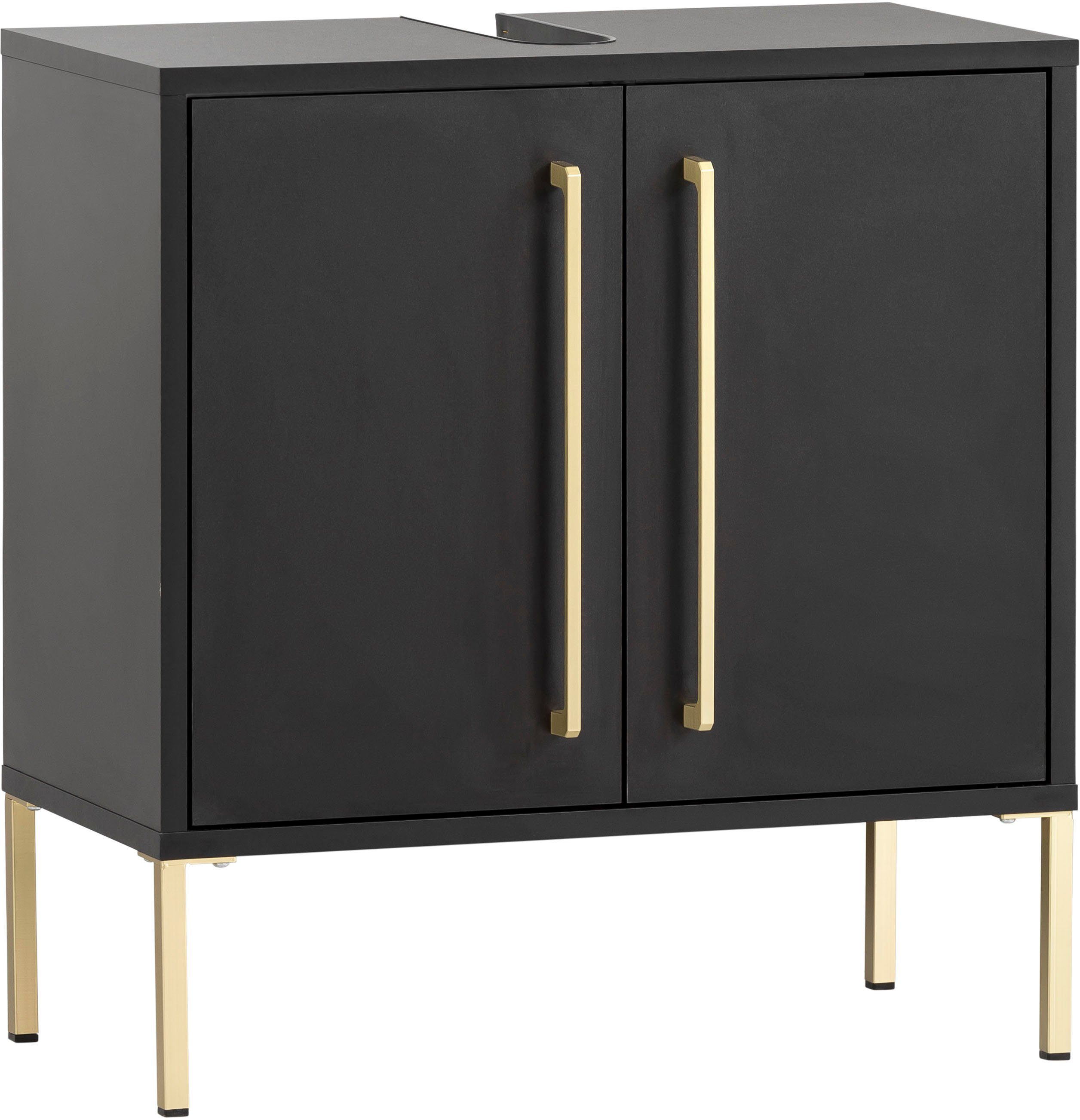 Schildmeyer Waschbeckenunterschrank Sarah Badmöbel, Breite 57,1 günstig online kaufen