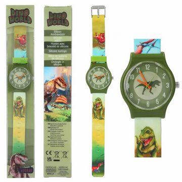 Depesche Uhrenarmband Dino World Silikon-Armbanduhr