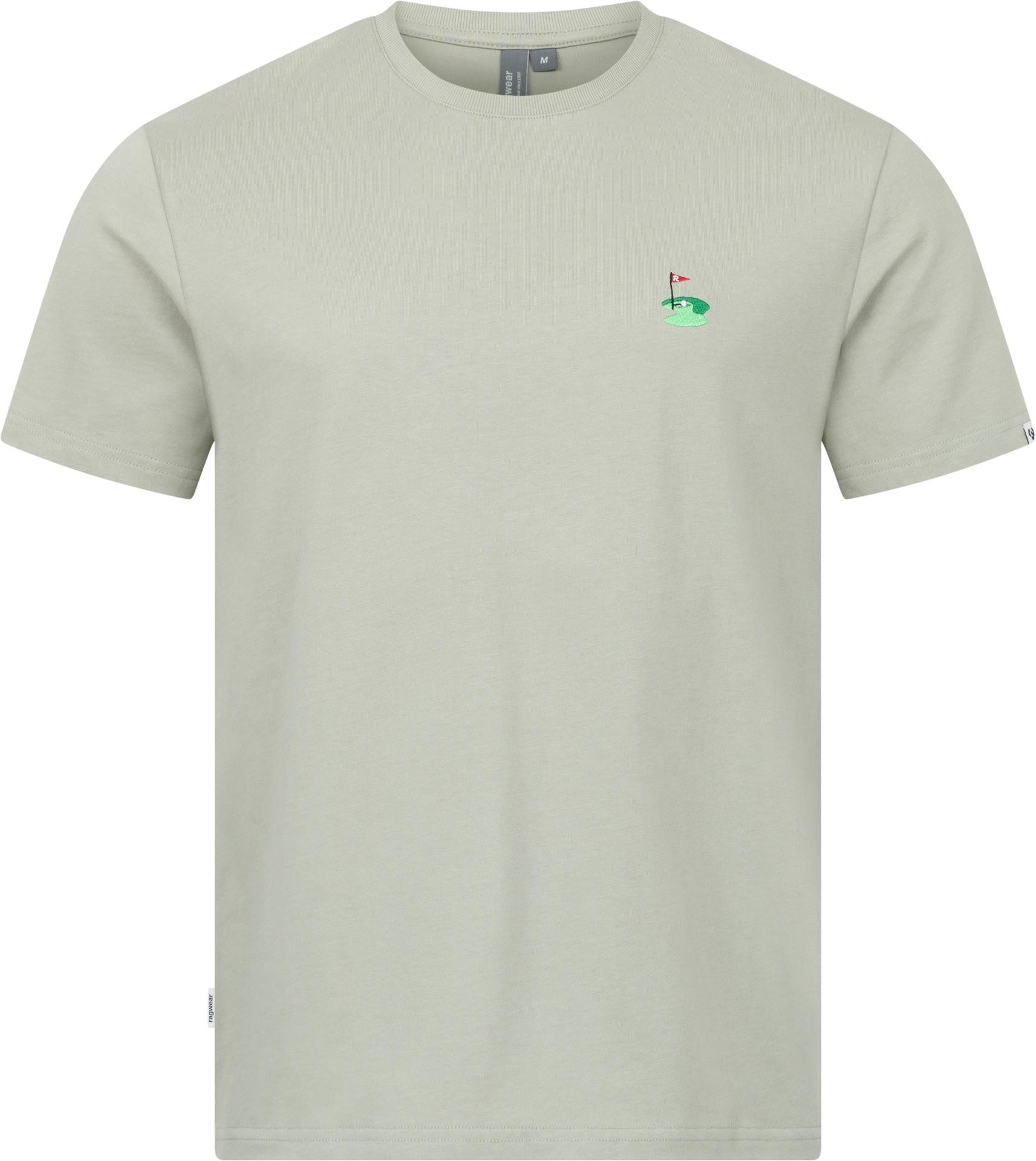 Ragwear T-Shirt Samms E Gots YOUMODO Kurzärmliges Shirt mit Golf-Stickerei
