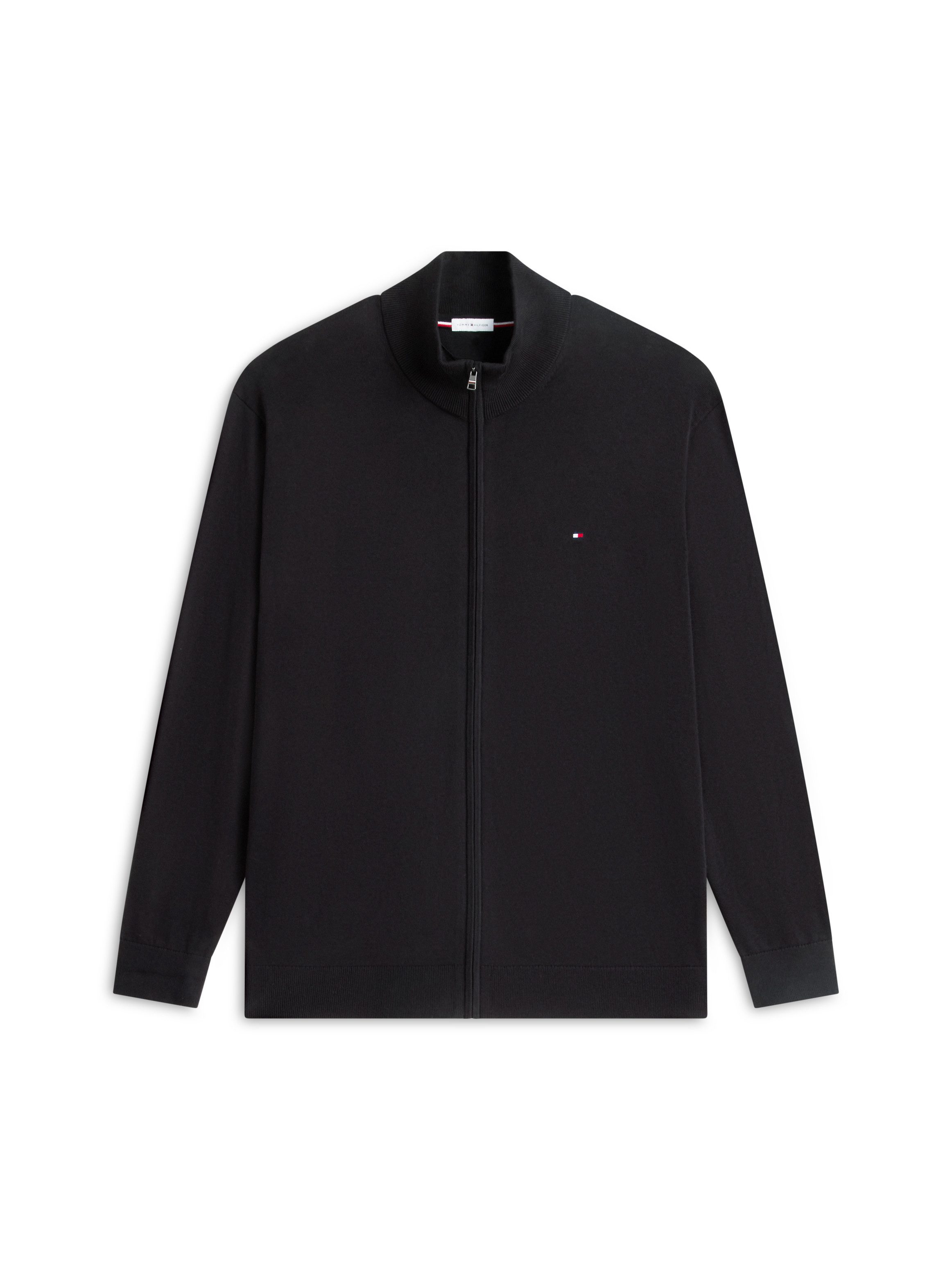 Tommy Hilfiger Big & Tall Strickjacke BT-ESSENTIAL COTTON ZIP THRU-B Großen Größen – Bild 5 von 5