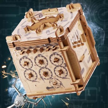 iDventure Spiel, Knobelspiel Cluebox - Escape Room in einer Box. Cambridge Labyrinth, Holzspiel