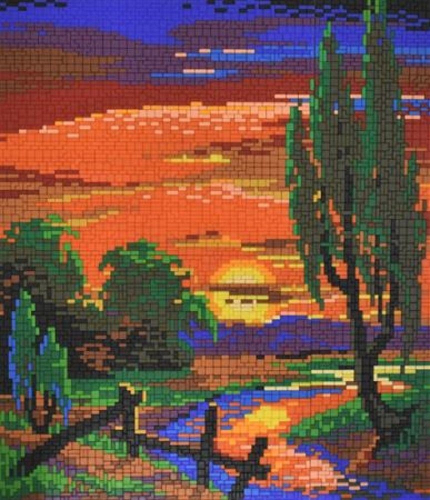 Stick it Steckpuzzle Sonnenuntergang, 6300 Puzzleteile günstig online kaufen