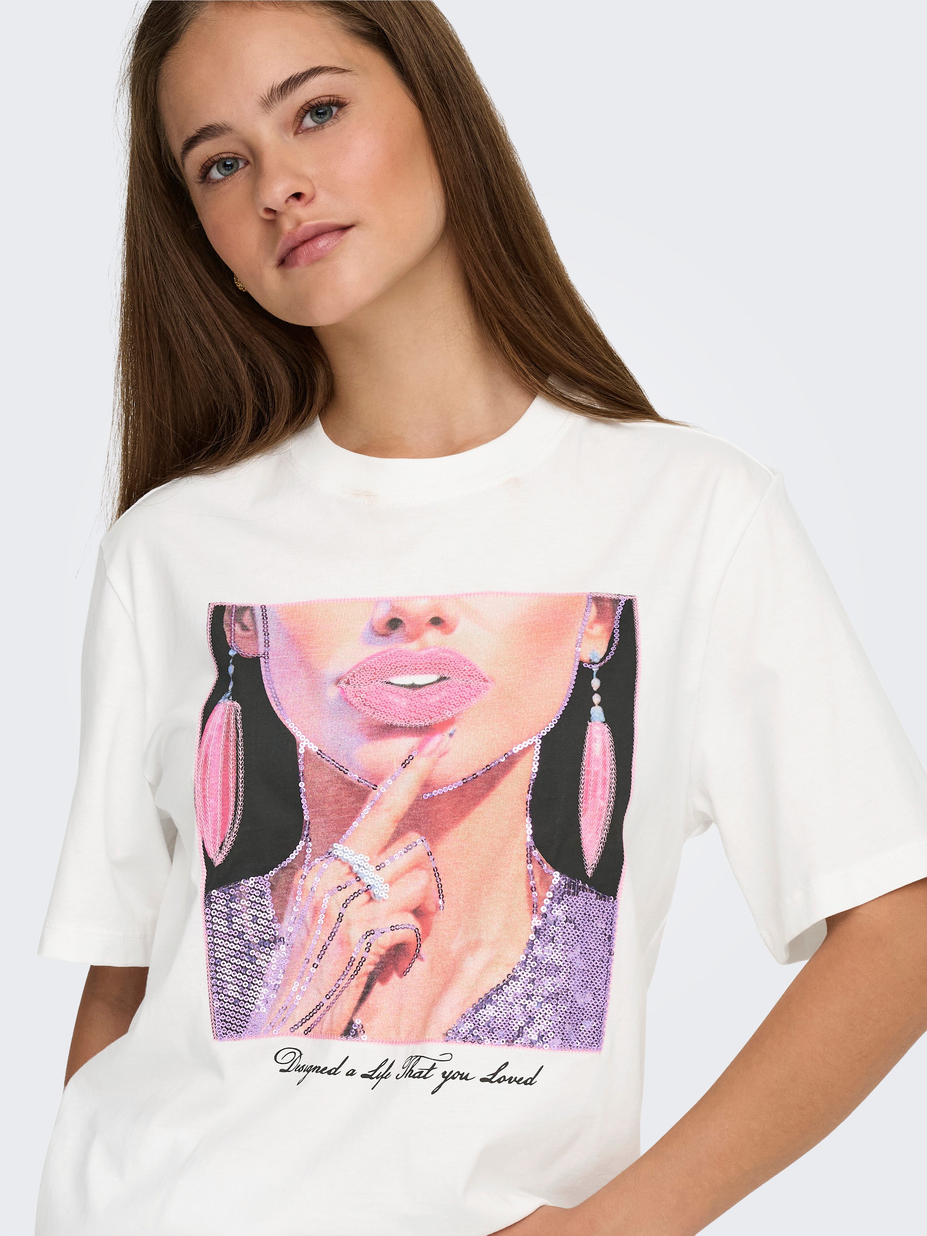 ONLY Kurzarmshirt ONLSIFF S/S TOP BOX JRS günstig online kaufen