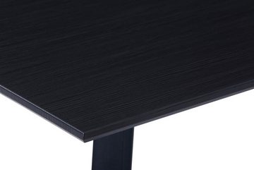 dynamic24 Esstisch, Tisch 180x90 cm Holz Grau