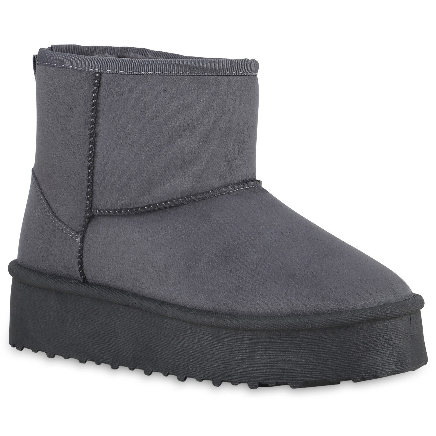 VAN HILL 840856 Winterstiefelette Damen Warm Gefüttert Winter Boots Stiefel günstig online kaufen