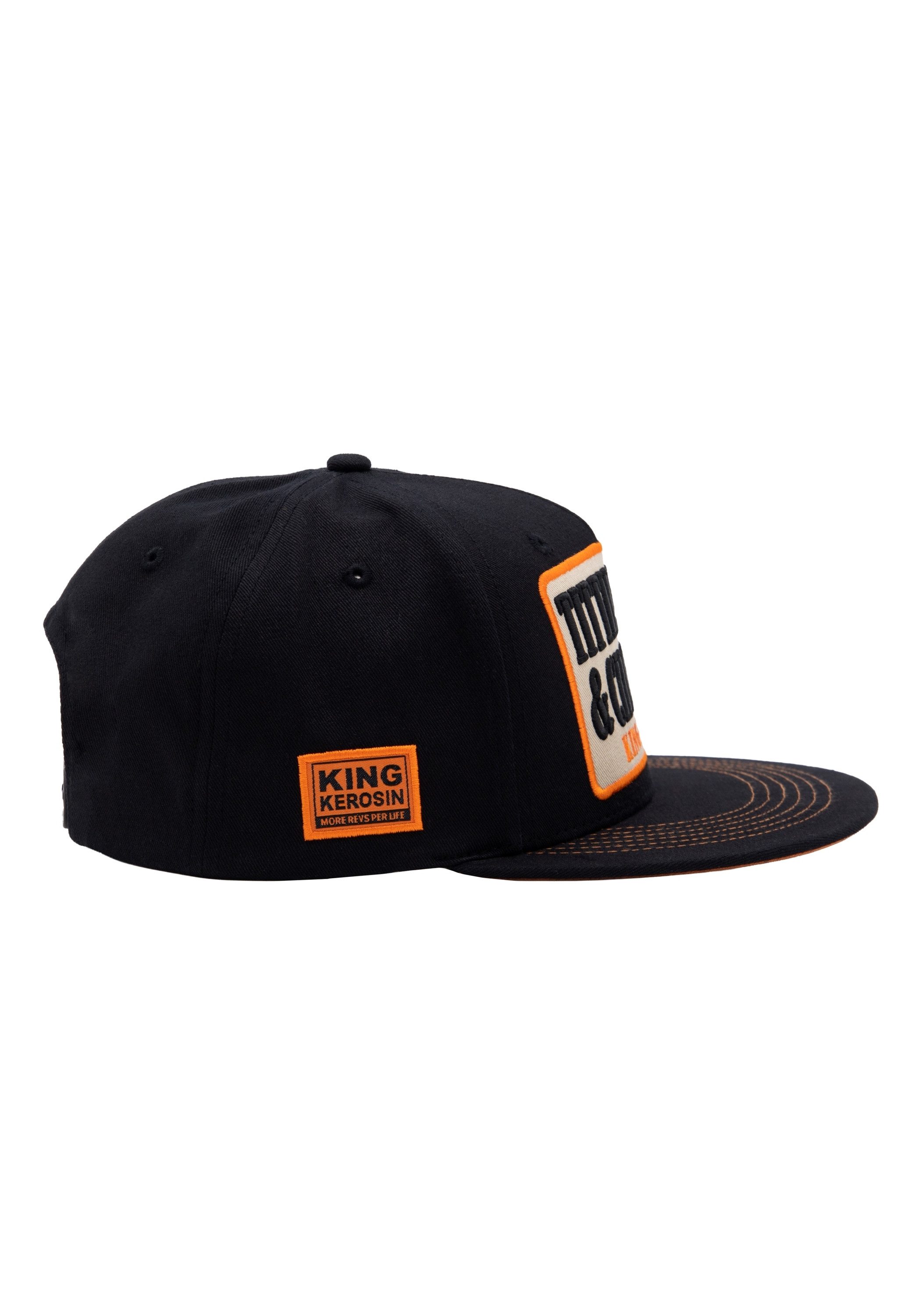 KingKerosin Snapback Cap Titties, Beer & Choppers (1-St) mit 3D-Stickpatch