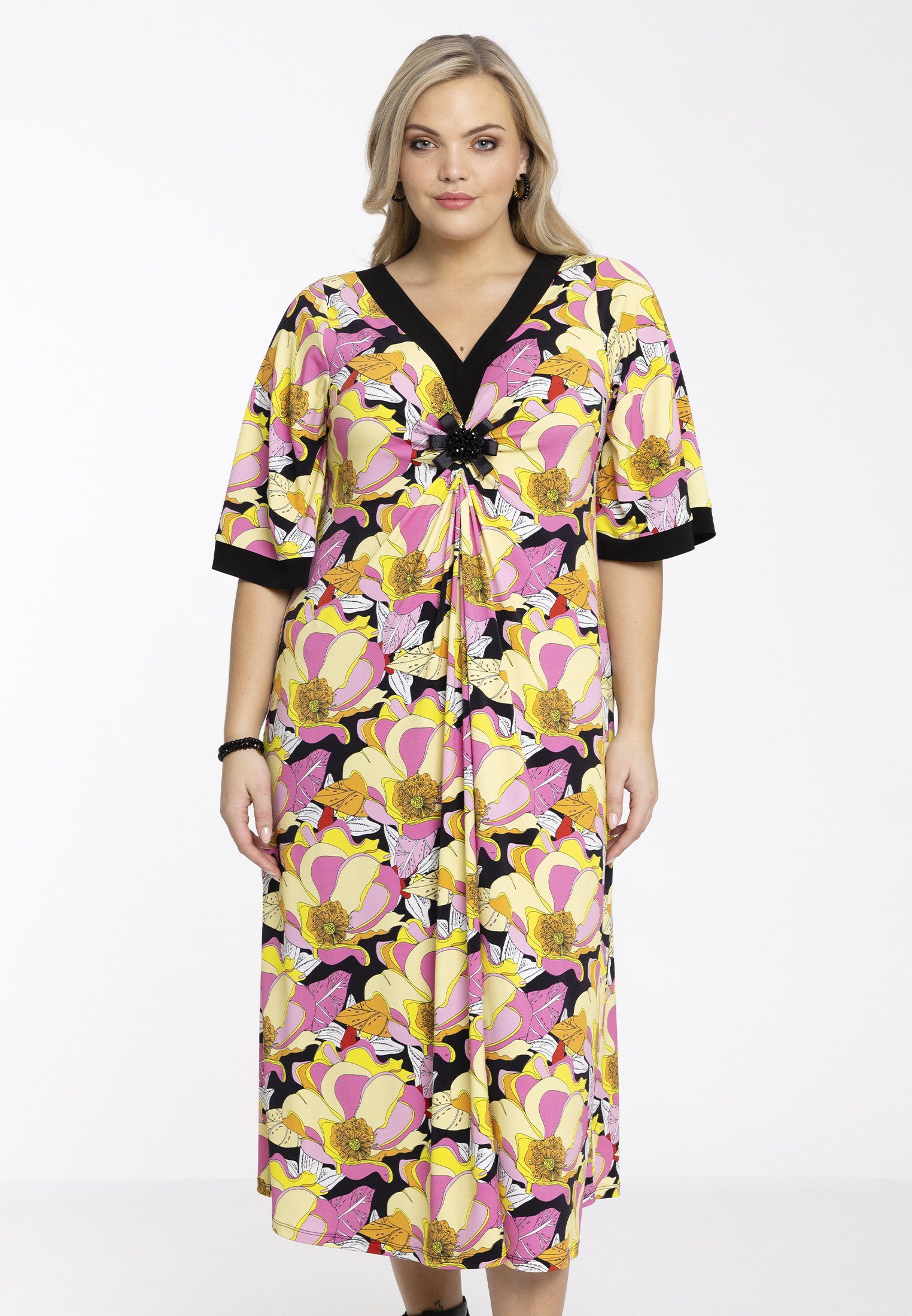 A-Linien-Kleid Damen Kleid Große Größen