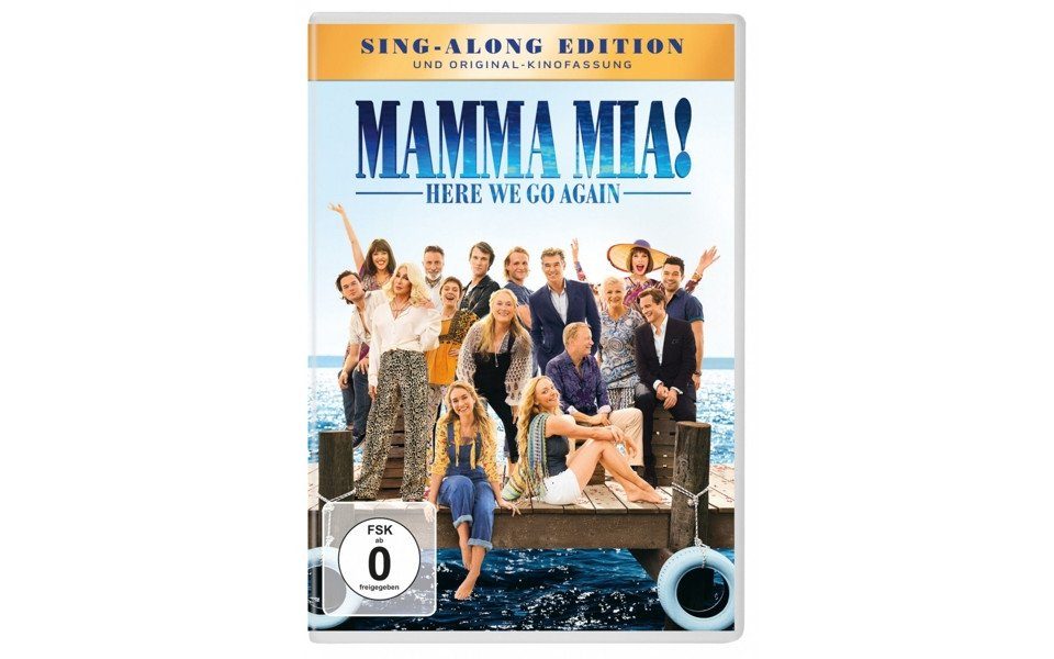 DVD Mamma Mia! Here we go again