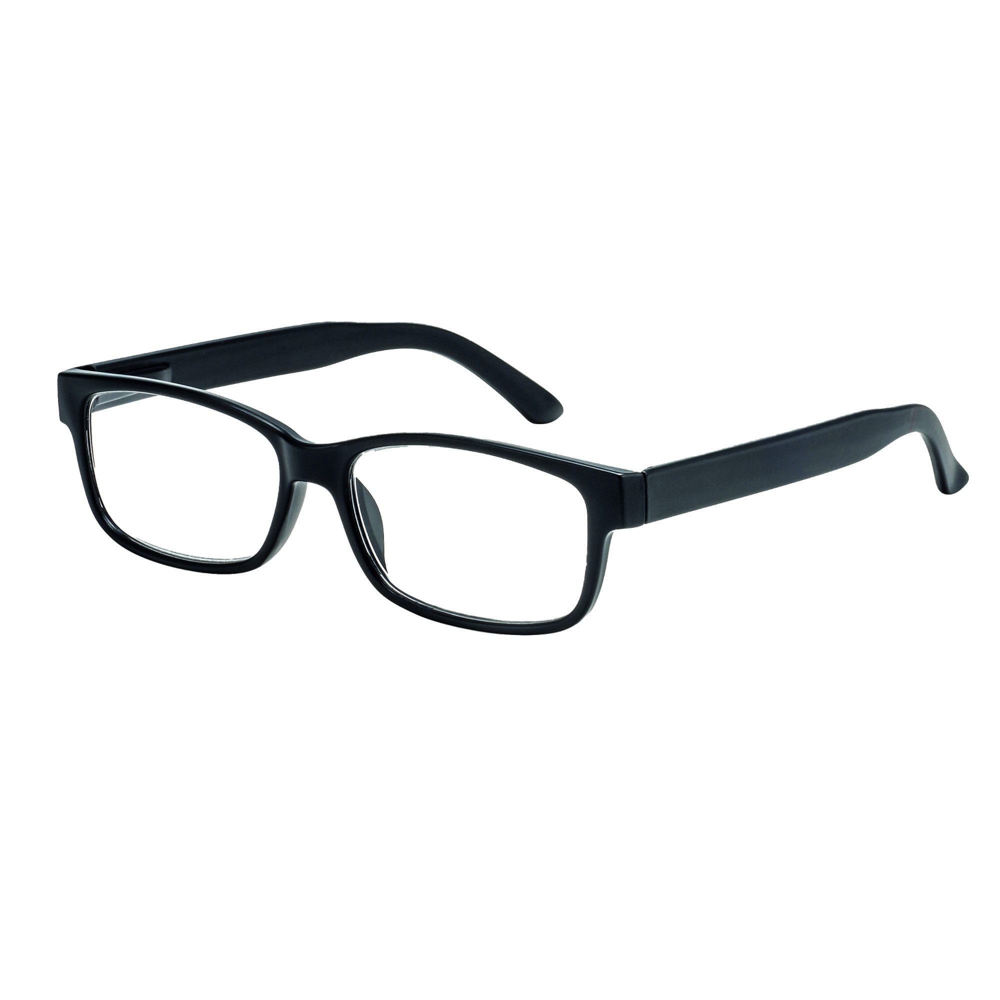 Lesebrille Lesebrille Oslo F4555708 matt schwarz 2,5