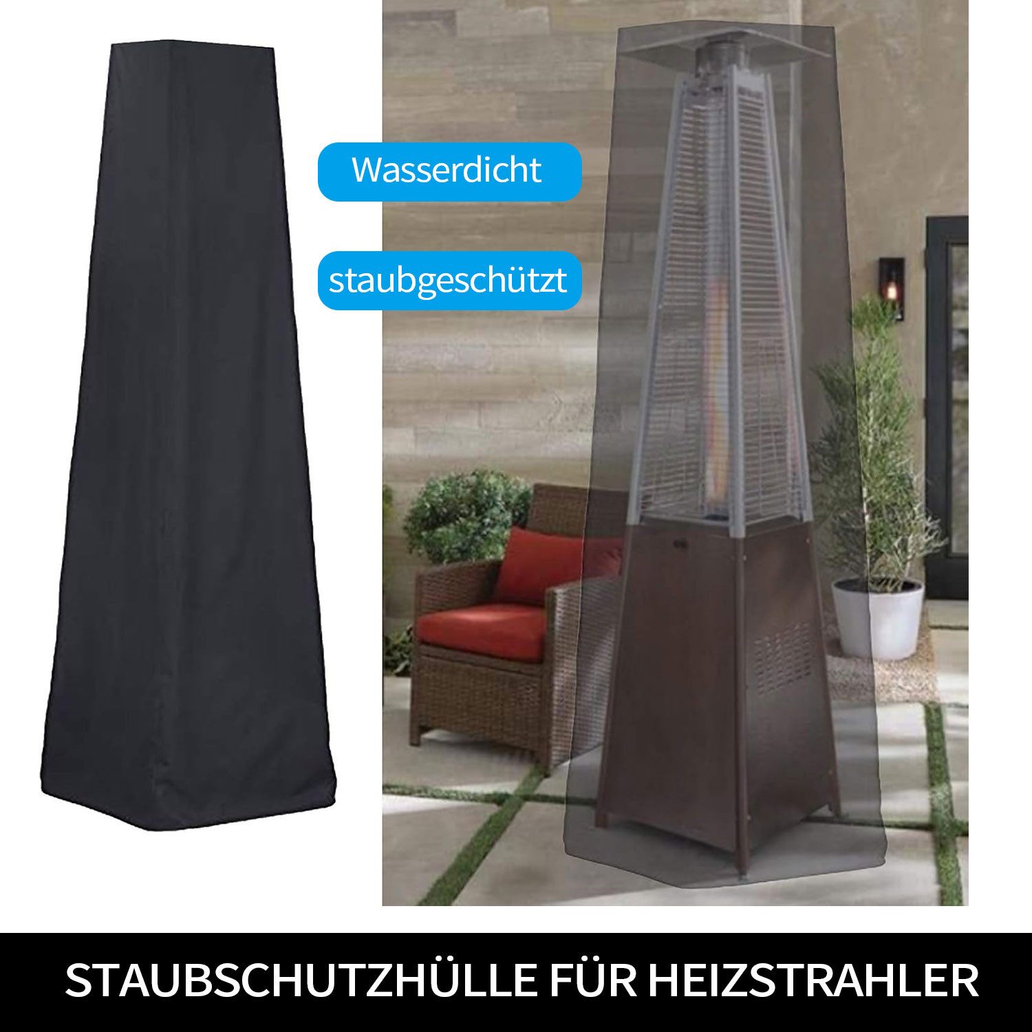 Refttenw Heizstrahler-Schutzhülle Staubschutzhaube für Lufterhitzer, wasser günstig online kaufen