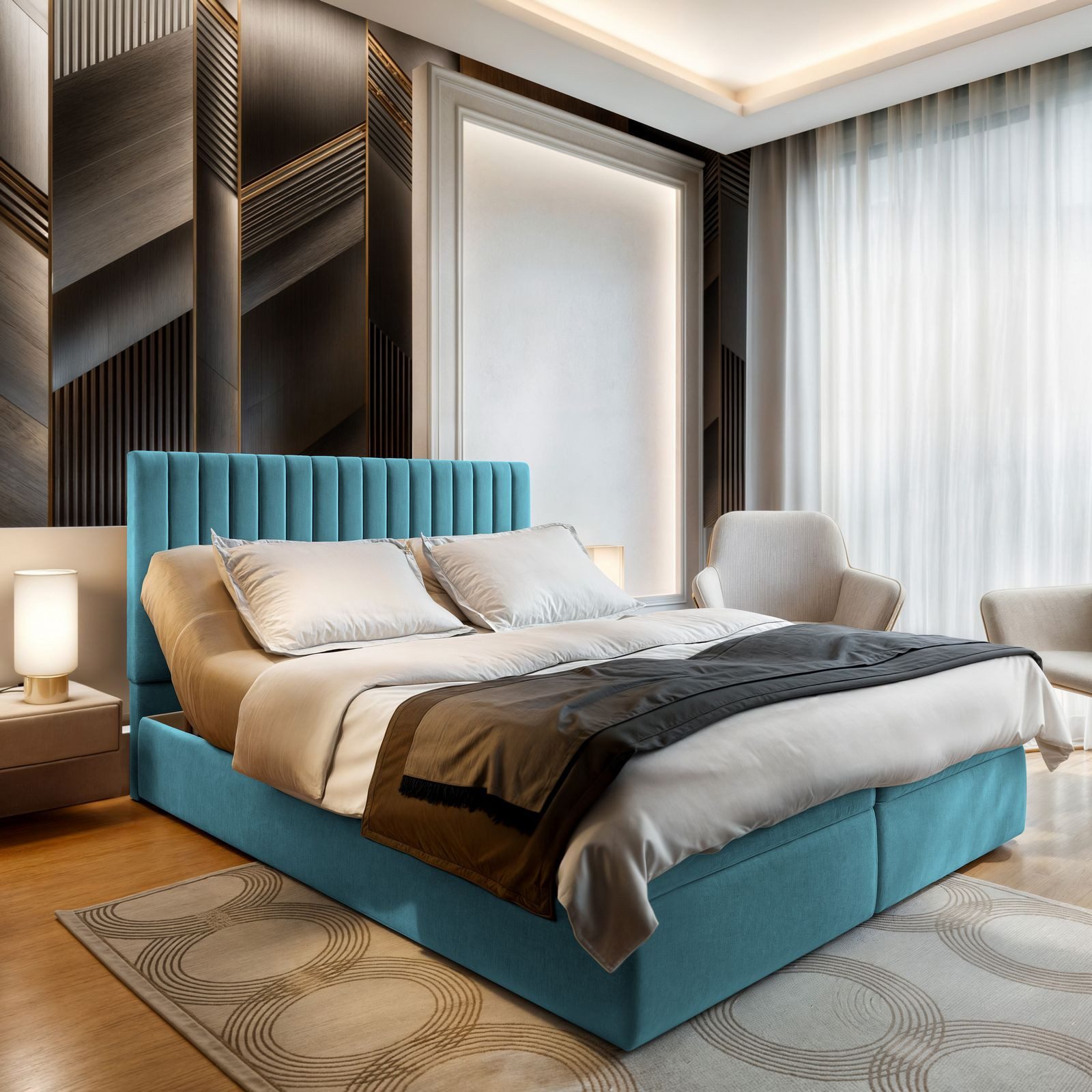 Masseno Boxbett MURLO 180x200 cm mit günstig online kaufen