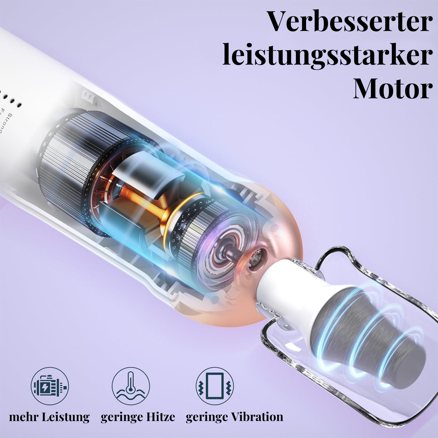 CkeyiN Maniküre-Pediküre-Set Akku-Nagelfeile mit 8 Aufsätze zur Nagelpflege 5 Geschwindigkeiten, 8-tlg., Nagelfräser für Gelnägel mit Schutzkappe und LED Licht