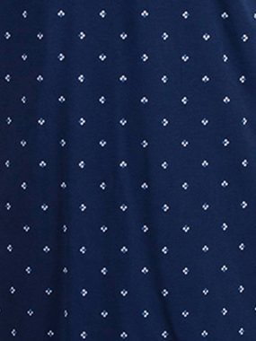 Henry Terre Nachthemd Nachthemd Kurzarm- Stehkragen