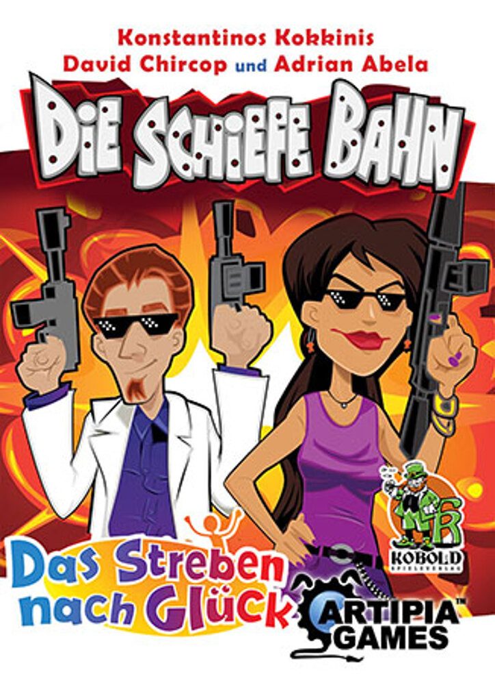 Kobold Spieleverlag Spiel Das Streben nach Glück, Die schiefe Bahn - Erweiterung