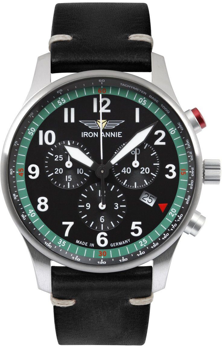 Supergünstige Besonderheit für 2024 IRON ANNIE Chronograph F13 Tempelhof, 5688-4