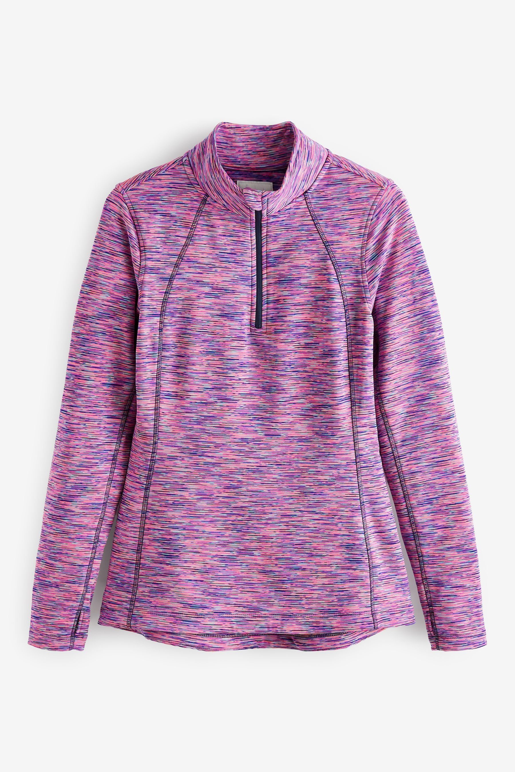 Funktionsshirt mit Next Fleecefutter Next Outdoor-Oberteil (1-tlg) Spacedye Pink Elements