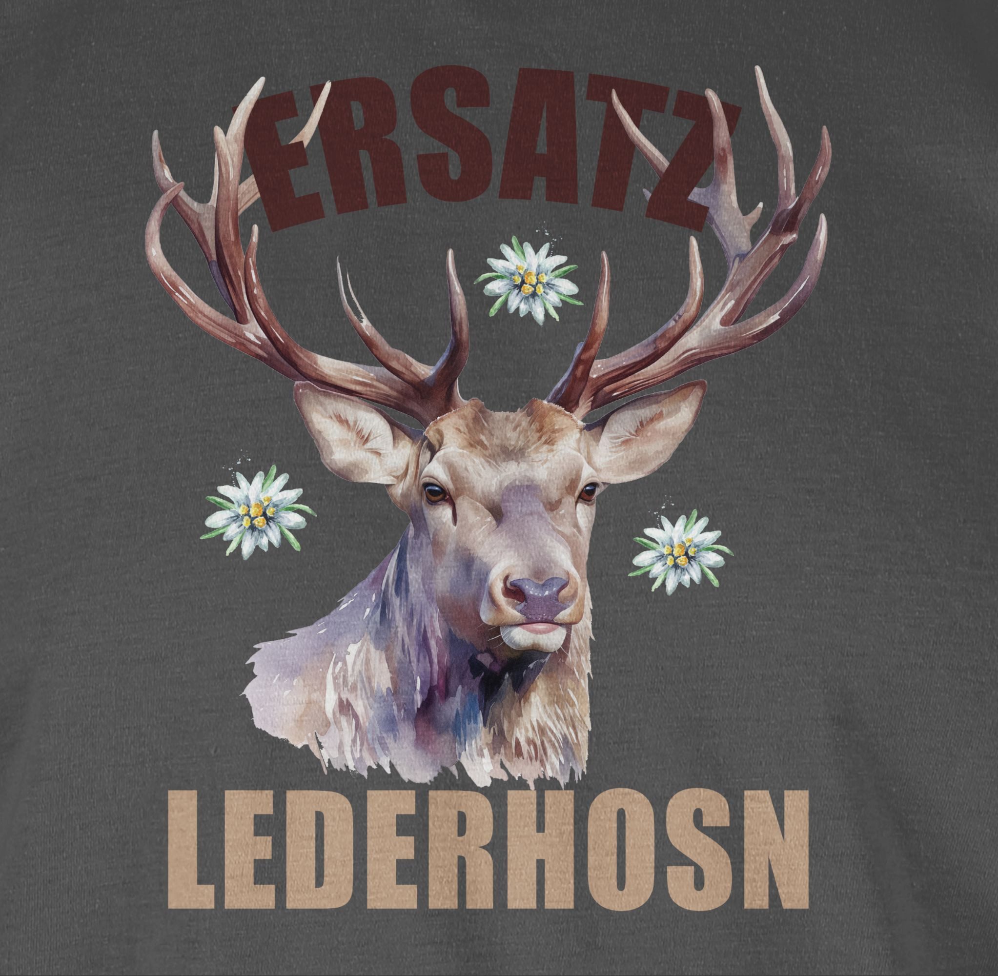 Shirtracer Rundhalsshirt Ersatz Lederhosn, Lustiges Volksfest Design mit Hi günstig online kaufen