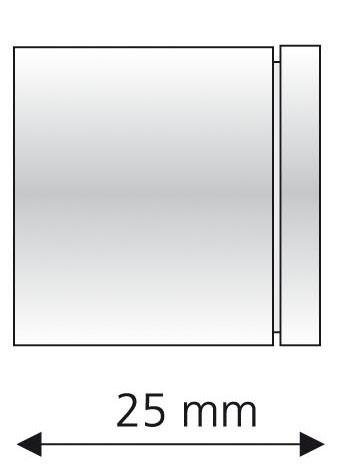 Wandbefestigung, Liedeco, Gardinenstangen, (1-St), für Gardinenstangen Ø 16  mm, Geeignet für Gardinenstangen Ø 16 mm