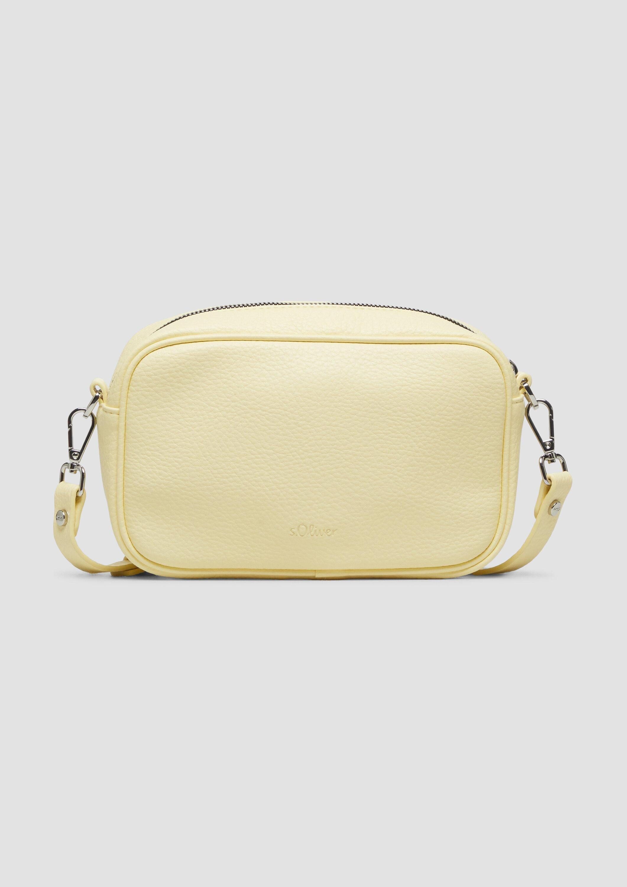 s.Oliver Umhängetasche Tasche, Camera-Bag in Leder-Optik mit abnehmbarem Schultergurt