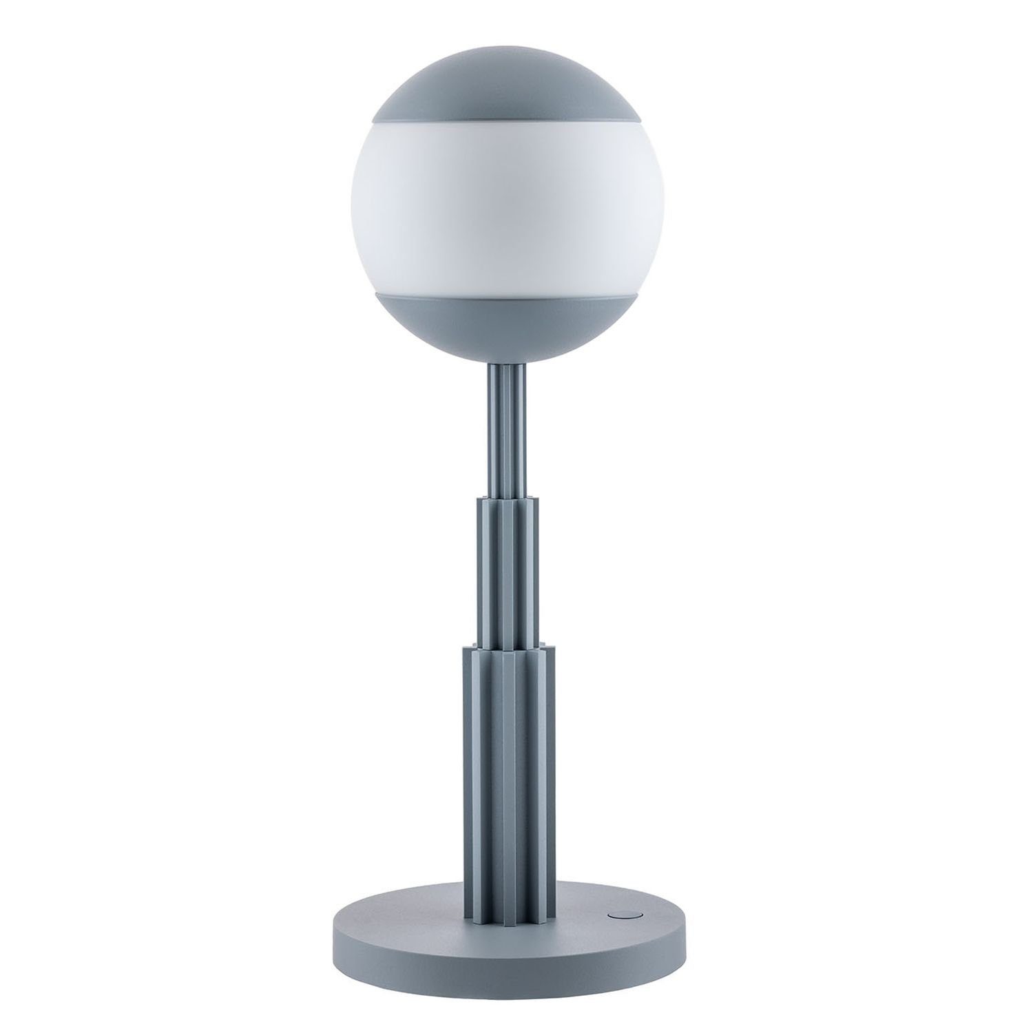 Alessi LED Tischleuchte Aldo Rossi Grau